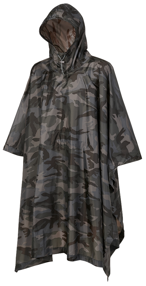 Brandit Ripstop pončo, darkcamo