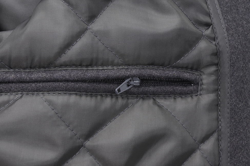 Brandit Pea Coat, Anthracite