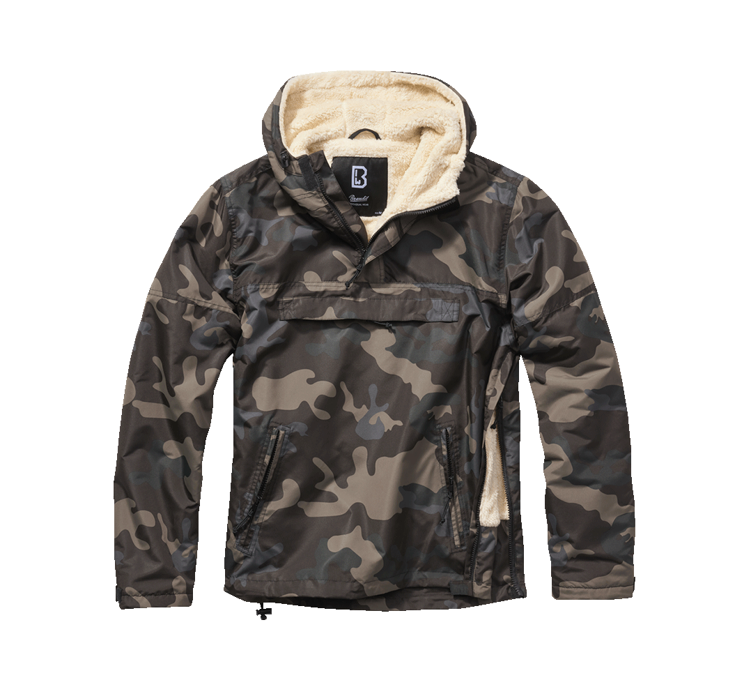 Brandit Windbreaker Sherpa bunda, Darkcamo