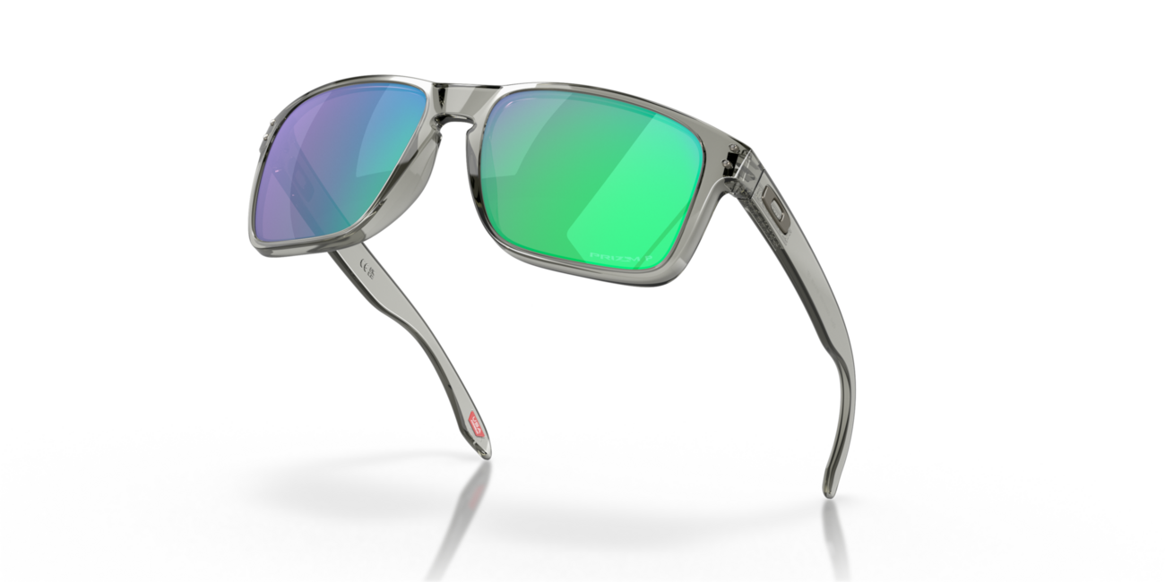 Oakley Holbrook XL Sunglasses, Grey Ink Frame, Prizm Jade Polarized Lenses, 59
