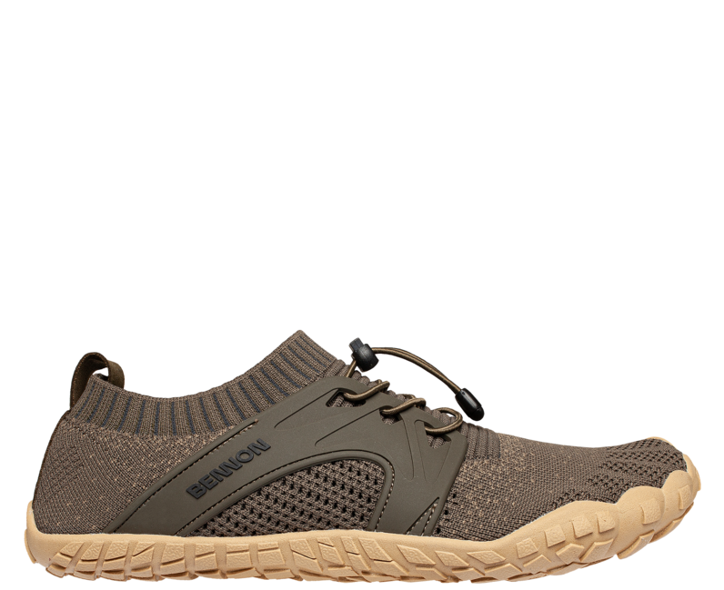 Bennon Bosky Barefoot Shoes, Khaki