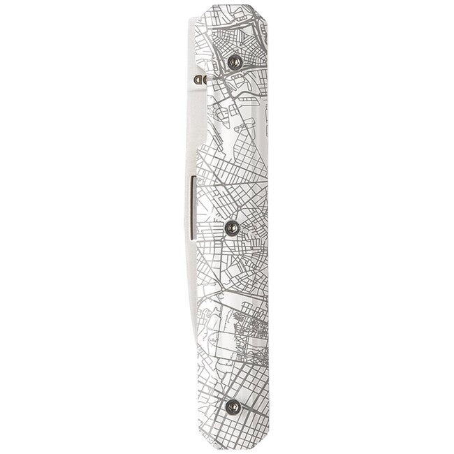Akinod A03M00010 Pocket Knife 18h07, Downtown White