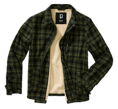 Brandit Classic Sherpa Jacket, Olive-Black