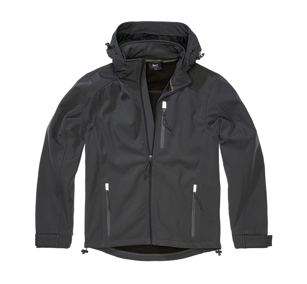 Brandit Hurricane bunda softshellová, anthracite