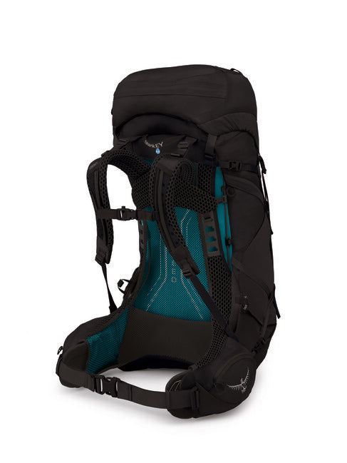 Osprey Aura AG LT 50 Hiking Backpack, Black