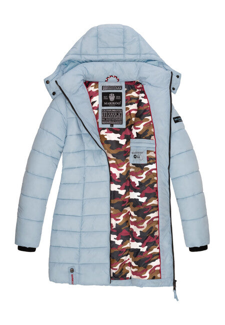 Marikoo Women's Quilted Hooded Jacket Abendsternchen