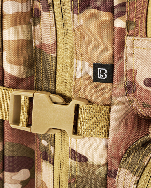 Brandit US Assault Pack Large Backpack 40L, tactical camo