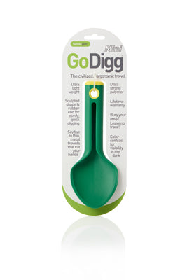 Humangear GoDigg Mini Shovel, Green/Yellow