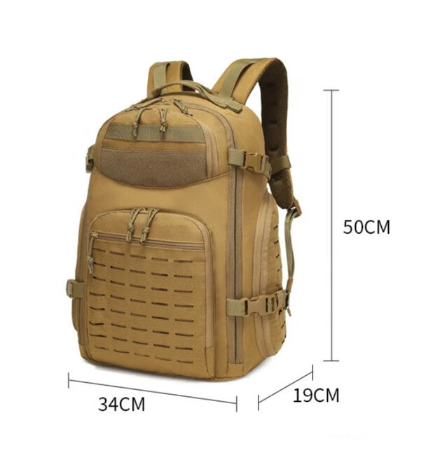 DRAGOWA Molle Camping Bag, Coyote