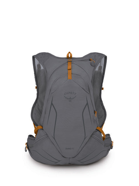 OSPREY DURO 15 Σακίδιο Τρεξίματος, phantom grey/toffee orange
