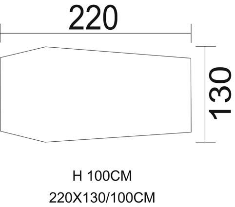 MFH Hochstein Tunnel Tent for 2 Persons BW Tarn 220 x 130 x 100 cm