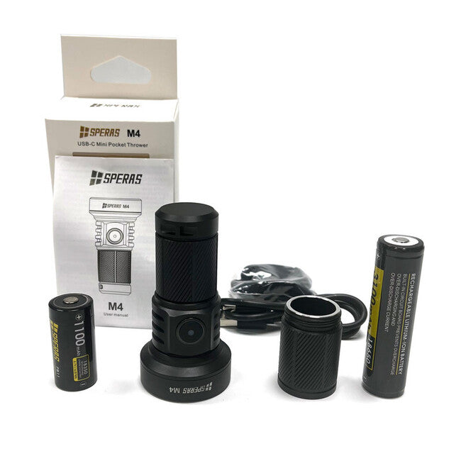 Speras M4 Plus Tube Extension, Black