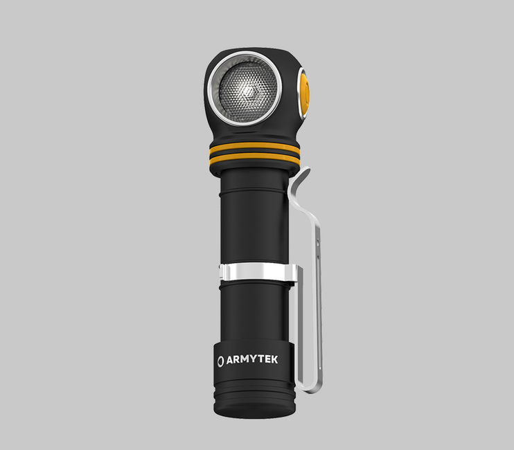 Armytek Elf C2 Cold White LED Headlamp, Battery Powered, 1100 lm, 4800 h, 65 g