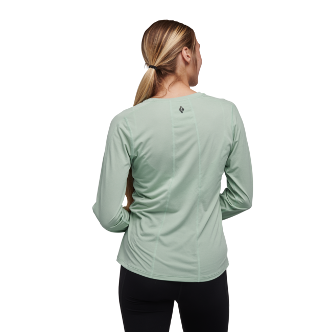 Black Diamond Lightwire Tech Men's Long Sleeve T-Shirt, Foam Green