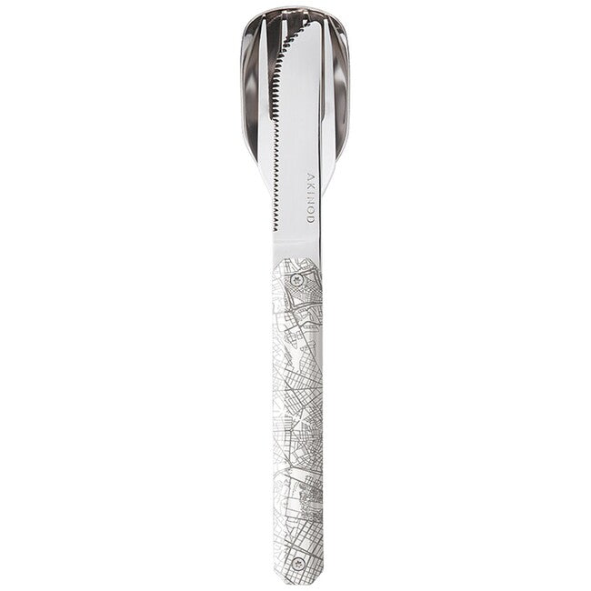 Akinod A01M00010 Cutlery Set 12h34, Downtown White