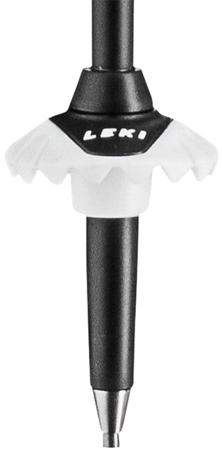 LEKI Carbon 14 3D Downhill Ski Poles, Black/Dark Anthracite/Light Red