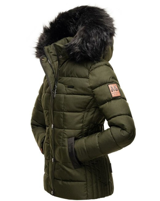 Marikoo Women's Winter Jacket with Hood Unique