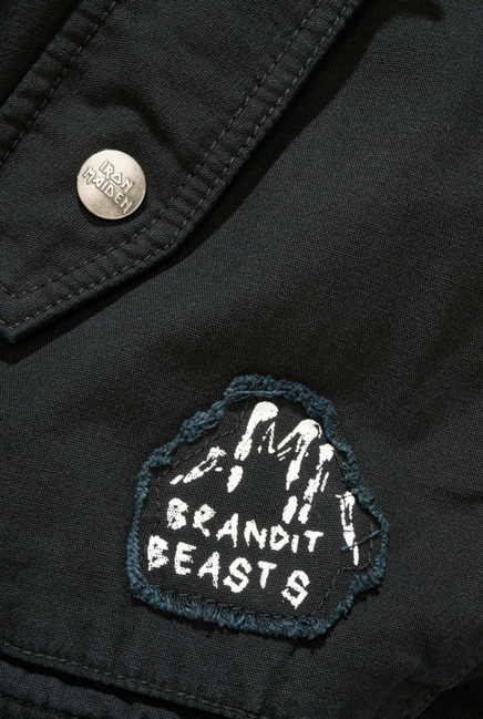 Brandit Iron Maiden Bronx Jacket, Black