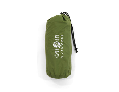 Origin Outdoors Self-Inflating Pillow with Bag, Green 45 x 25 x 10cm