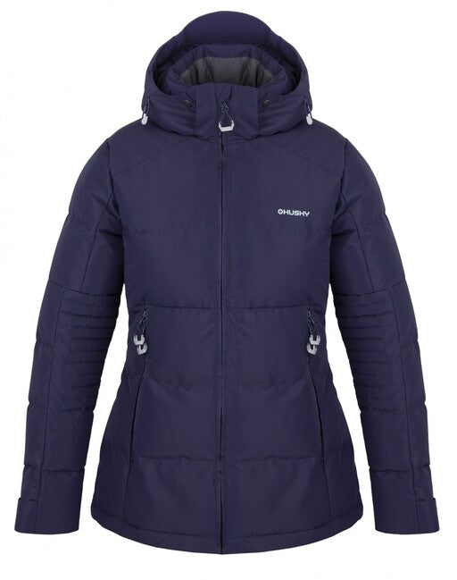 HUSKY Norel Women's Down Winter Jacket, Navy Blue
