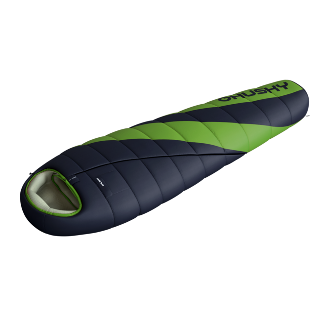 HUSKY Espace Synthetic Three-Season Sleeping Bag -5°C, Green