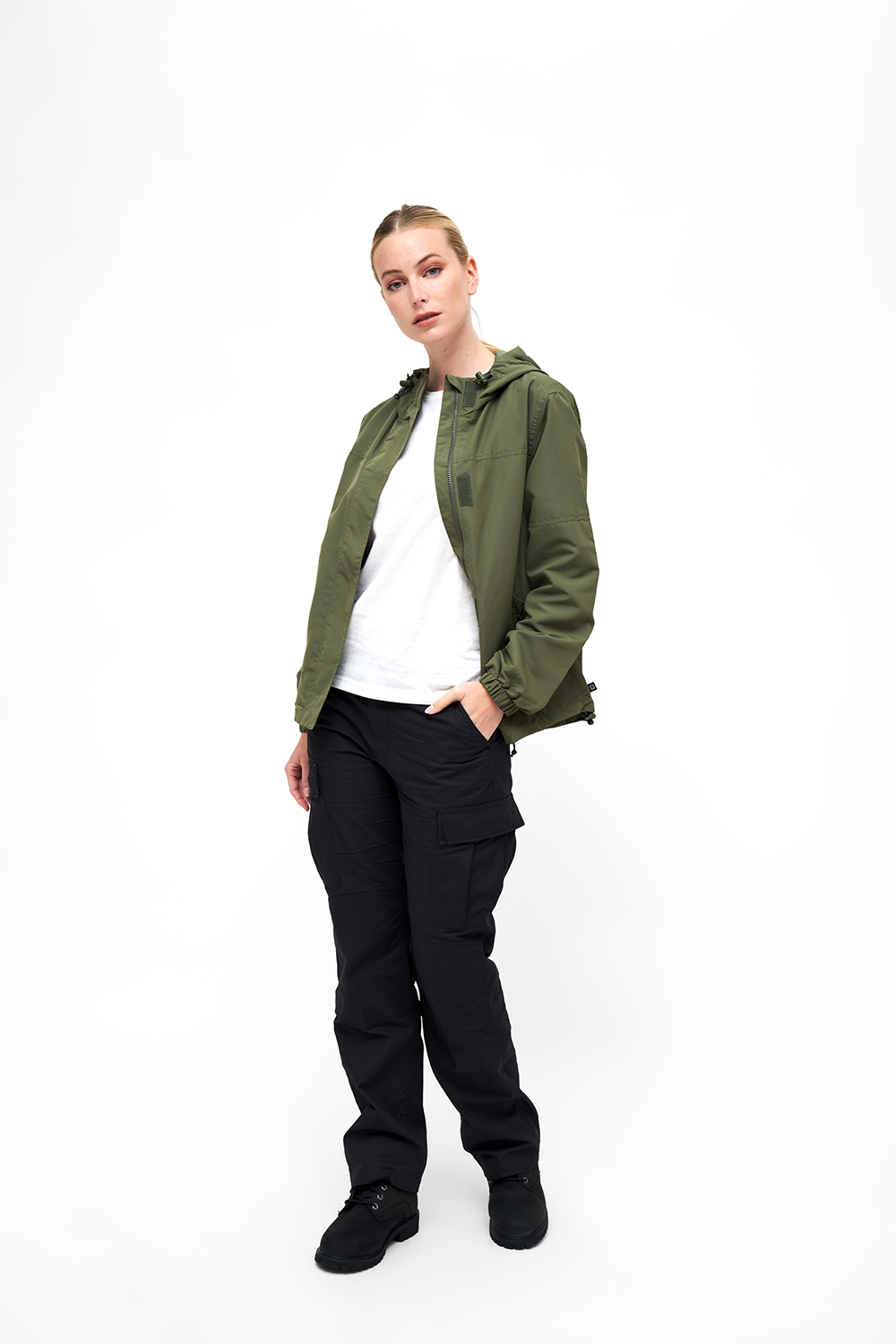 Brandit Summer dámska windbreaker bunda, olivová