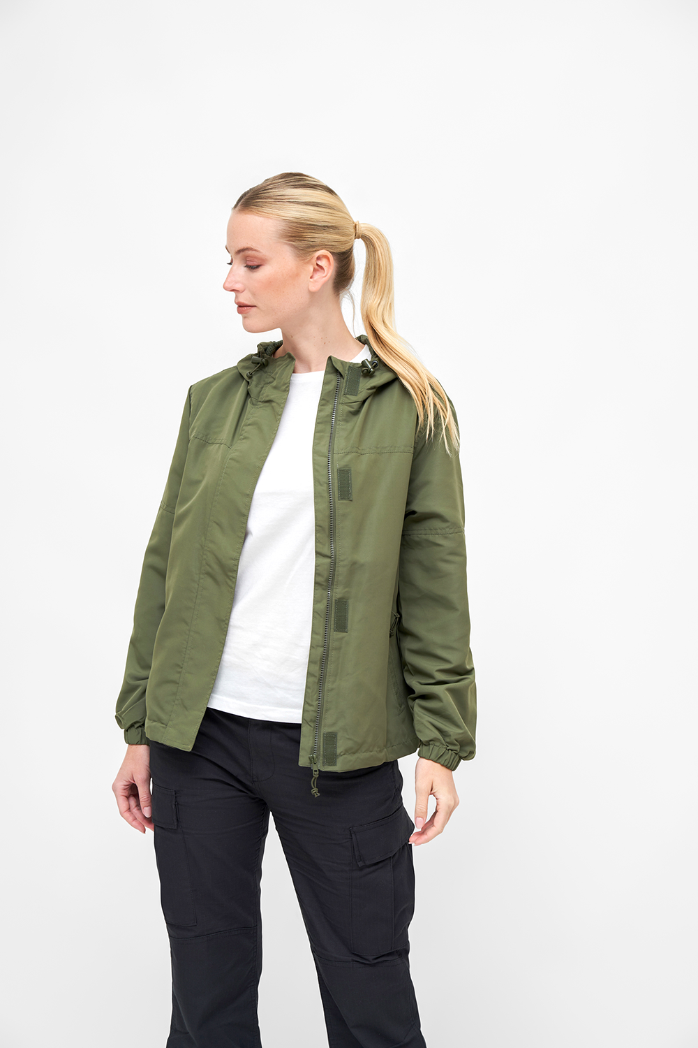 Brandit Summer dámska windbreaker bunda, olivová