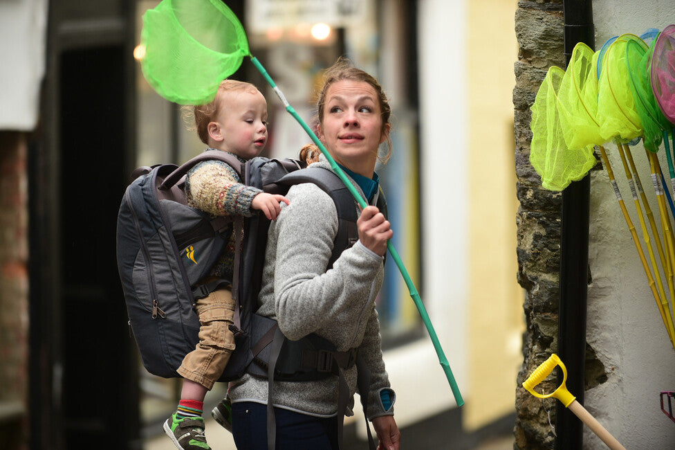 LittleLife Traveller S4 Child Carrier, Grey