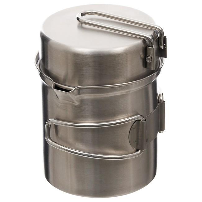 Fox Outdoor Stainless Steel Cup and Pan Set