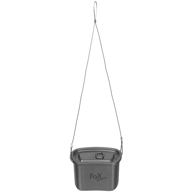 Fox Outdoor 3-Piece Cooking Set, Titanium
