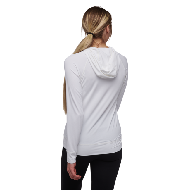 Black Diamond Alpenglow Women's Hoodie, White