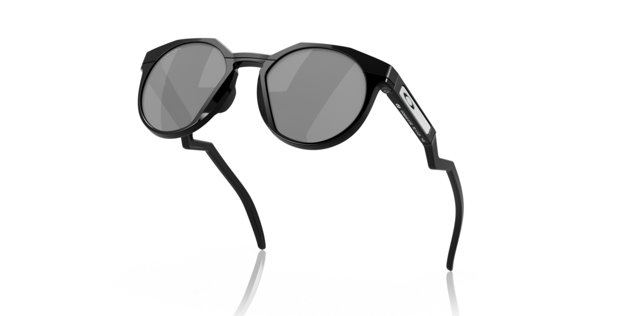 Oakley HSTN Sunglasses, Matte Black Frame, Prizm Black Lenses, 52