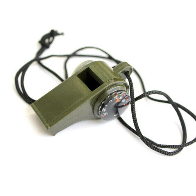 Origin Outdoors 3 in 1 Survival Whistle, Olive