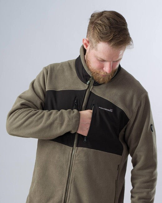 Pentagon Ajax Fleece Jacket, Dark Grey
