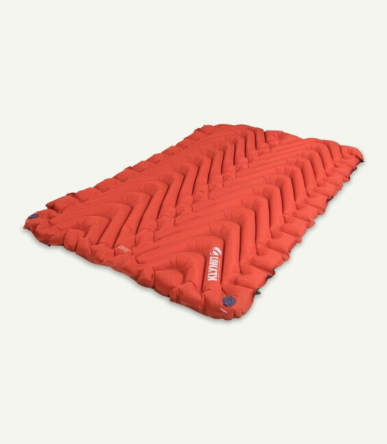 Klymit Insulated Double V Sleeping Pad, Orange