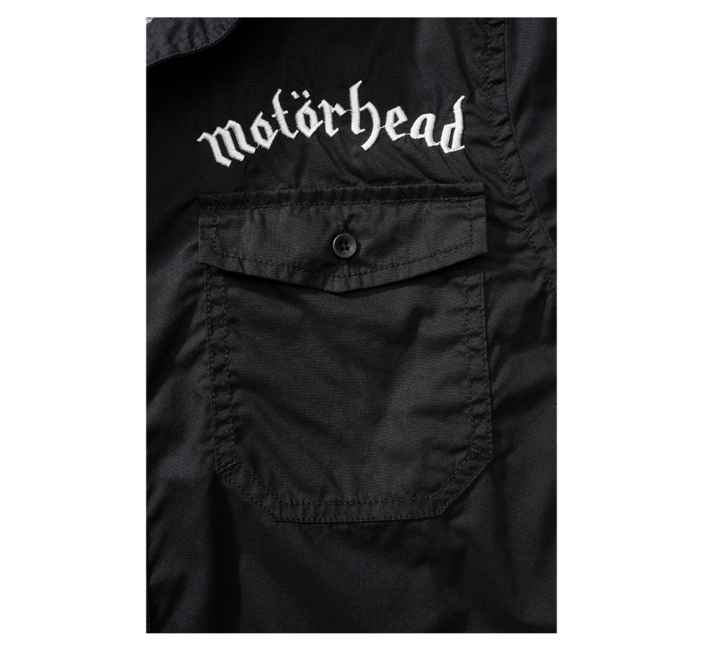 Brandit Motörhead Short Sleeve Shirt, Black