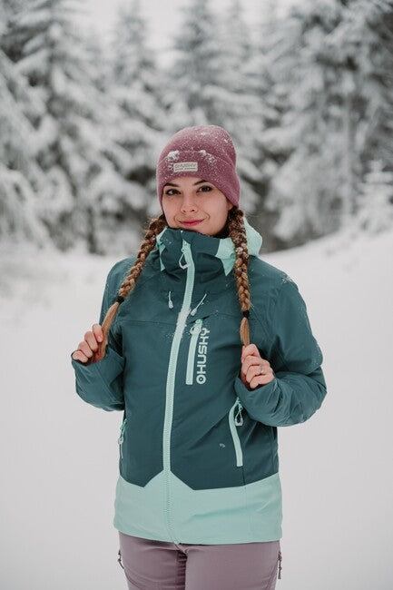 HUSKY Gambi Women's Ski Jacket, Turquoise/Mint