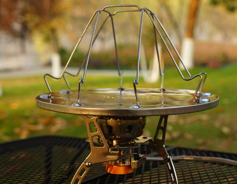 Origin Outdoors Stainless Steel Camping Stove with Toaster