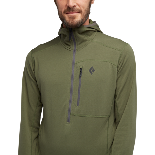 Black Diamond Coefficient Women's Men's Fleece Hoodie, Tundra