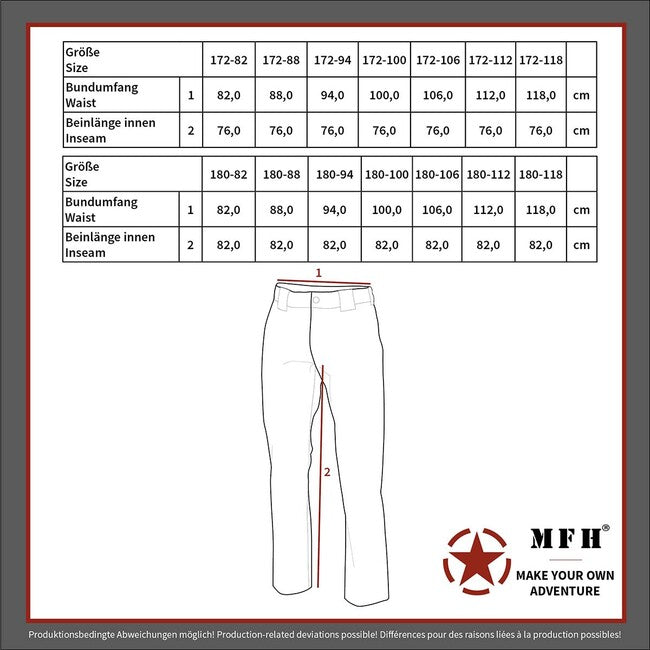BW Field Pants, BW Tropical Camo, 3 Colors