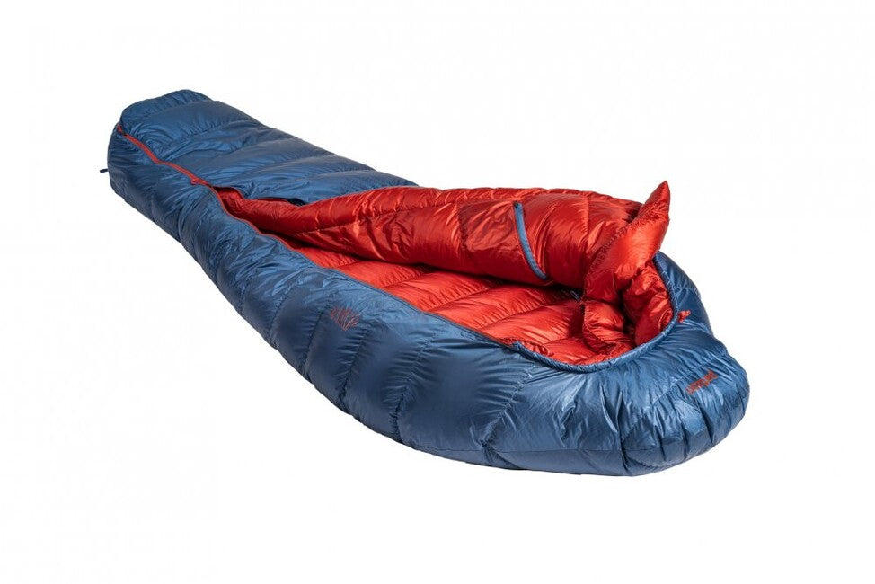 Patizon Dpro 590 L Three-Season Sleeping Bag Left, Navy/Red