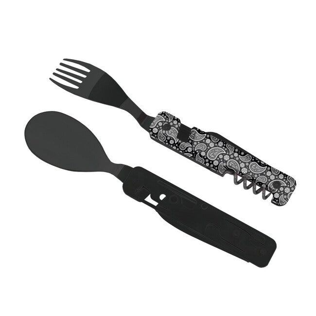 Akinod A02B00011 Multifunctional Set 13h25, Black Mirror Finish, Black Bandana