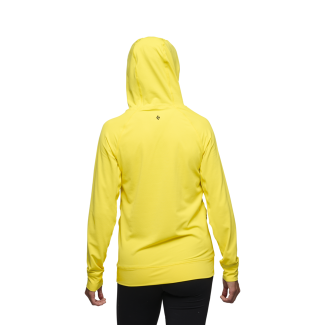 Black Diamond Alpenglow Women's Hoodie, Clean Yellow