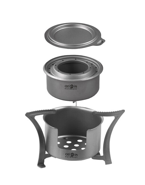 Origin Outdoors Stove Combo Titanium