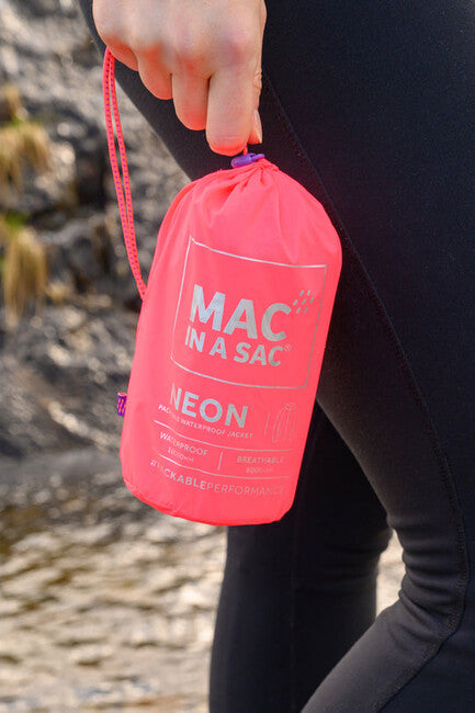 Mac in a Sac Origin 2 Waterproof Jacket, Neon Watermelon