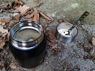 Origin Outdoors Insulated Stainless Steel Bottle 0.72L, Black