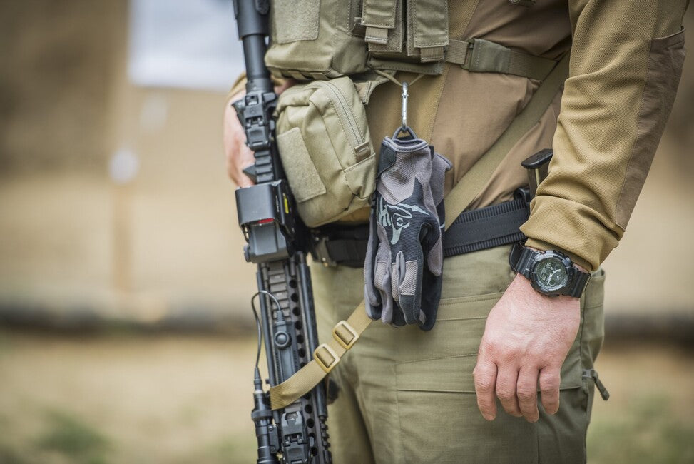 Helikon-Tex All Round Tactical Gloves, Coyote/Adaptive Green