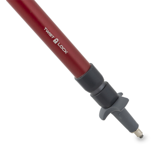 Pinguin Fastrail TL Foam Trekking Poles, Red