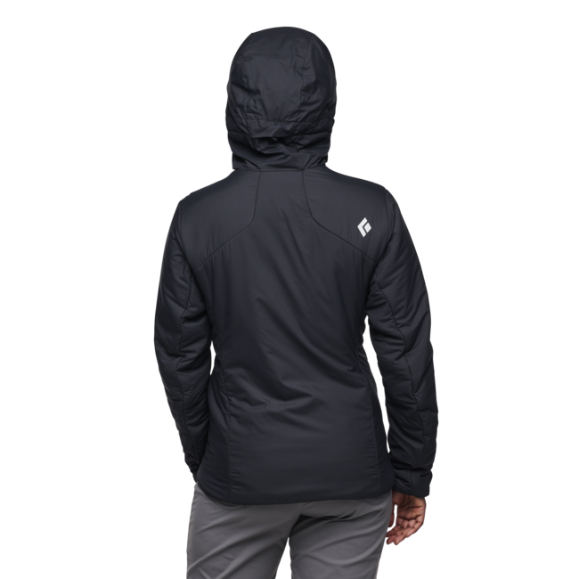 Black Diamond First Women's Light Stretch Hoodie, Black