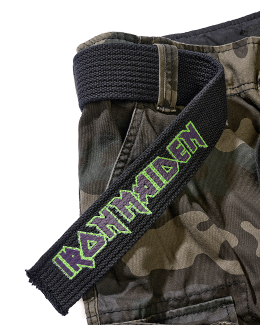 Brandit Iron Maiden Savage Shorts, Dark Camo